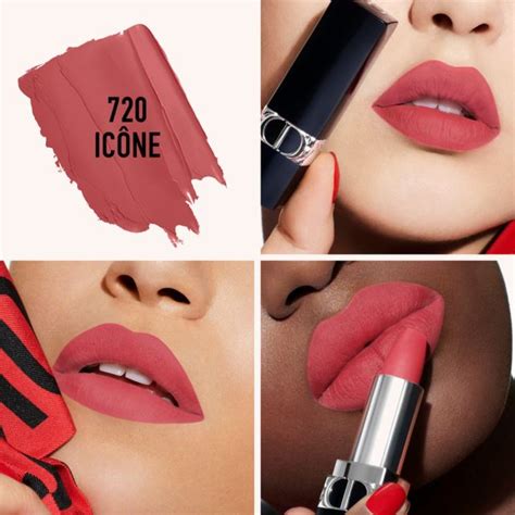 rouge dior 720 icone satin|christian dior red color.